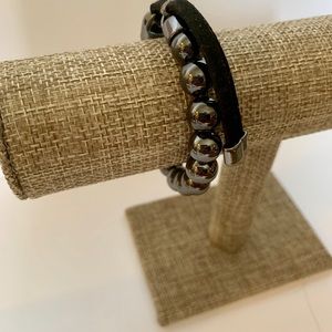 Premier Design Stop The Madness Hematite bracelet